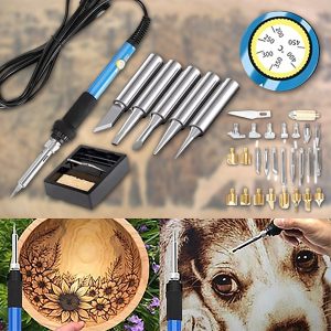 Profesionāls malkas dedzināšanas instrumentu komplekts | PYROPEN