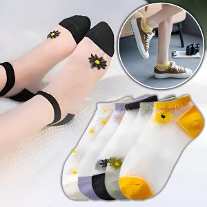 Caurspīdīgas zeķes (5 pāri) | SILKYSOCKS