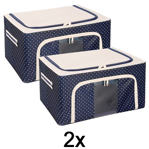 2x Garderobes glabāšanas kaste | STACKBOX