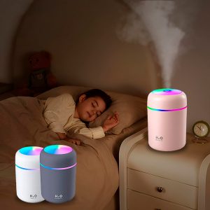 Attīrošs gaisa mitrinātājs ar nomierinošu gaismu | FRESHMIST