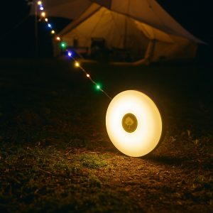Kempinga lampa ar iebūvētu akumulatoru (10m) | GLOWTREK