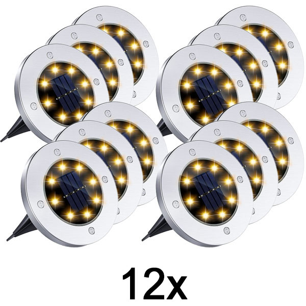 4x Āra saules grīdas gaismas (3 gab.) | LUMIGARD