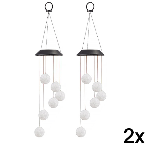 2x Saules LED piekaramā lampa | AURAWIND