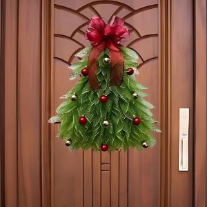 Roku darbs Ziemassvētku eglītes virtene | TREEWREATH