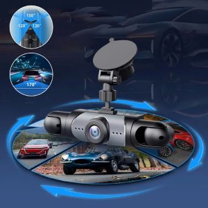 Priekšējā un aizmugurējā auto kamera | CAMERIK